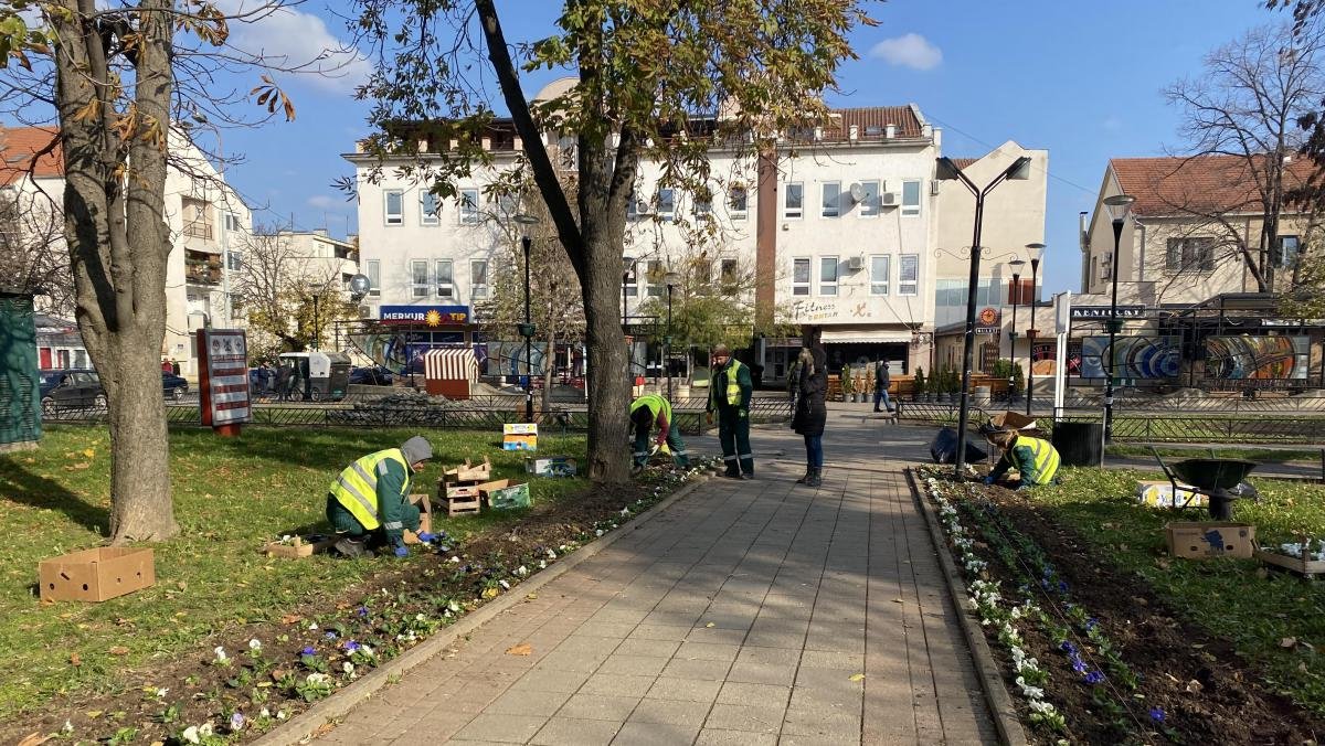 Почело јесење уређење града