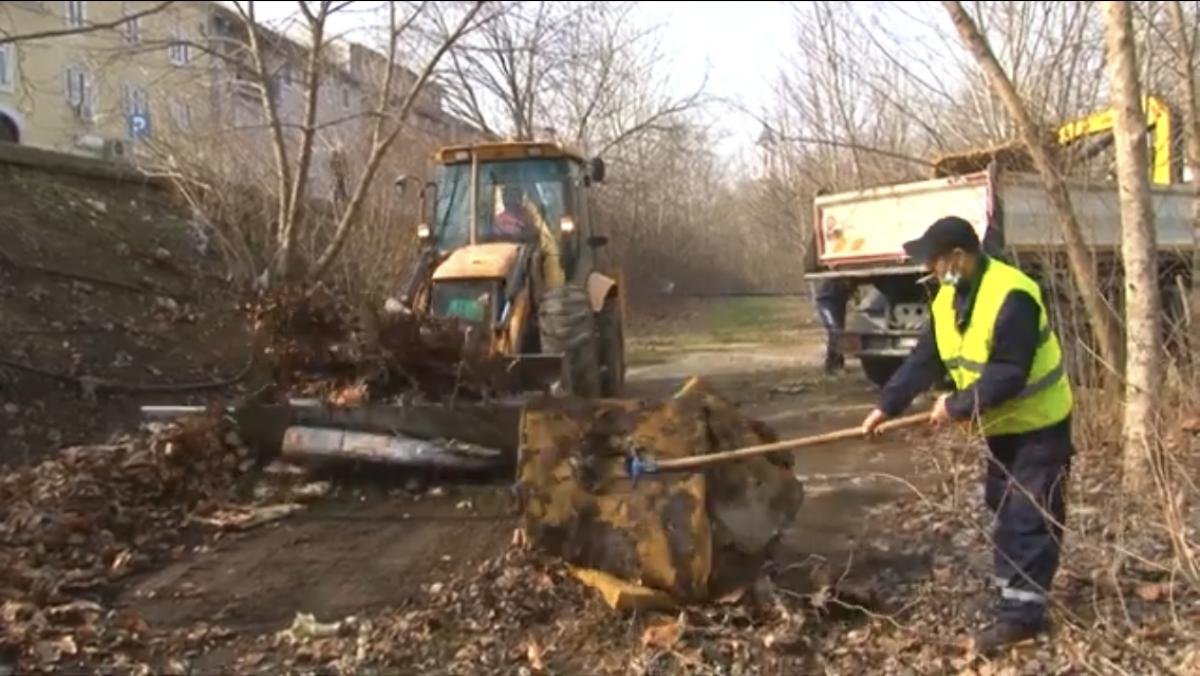 Очишћена дивља депонија у насељу Тополице